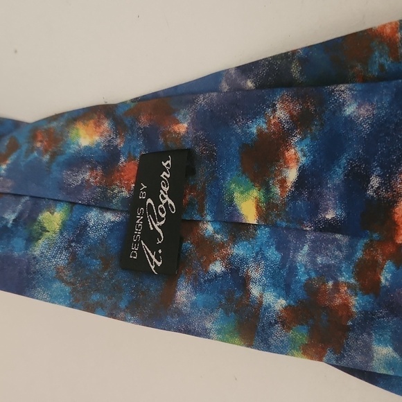 Jesus Carrying Cross A Rodgers Tie Christian Artsy Church Vintage - Picture 4 of 5